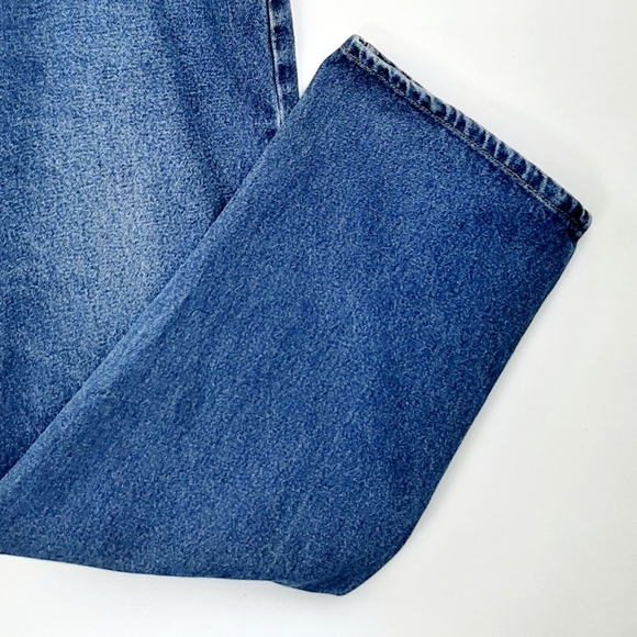 Cat's Eye Mens Straight Leg Denim Jeans Dark Wash Size 38 x 30 Classic High Rise - Picture 6 of 11